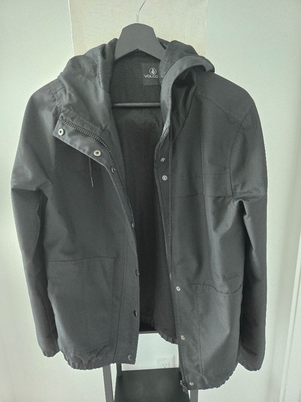 Volcom Rain Jacket Black